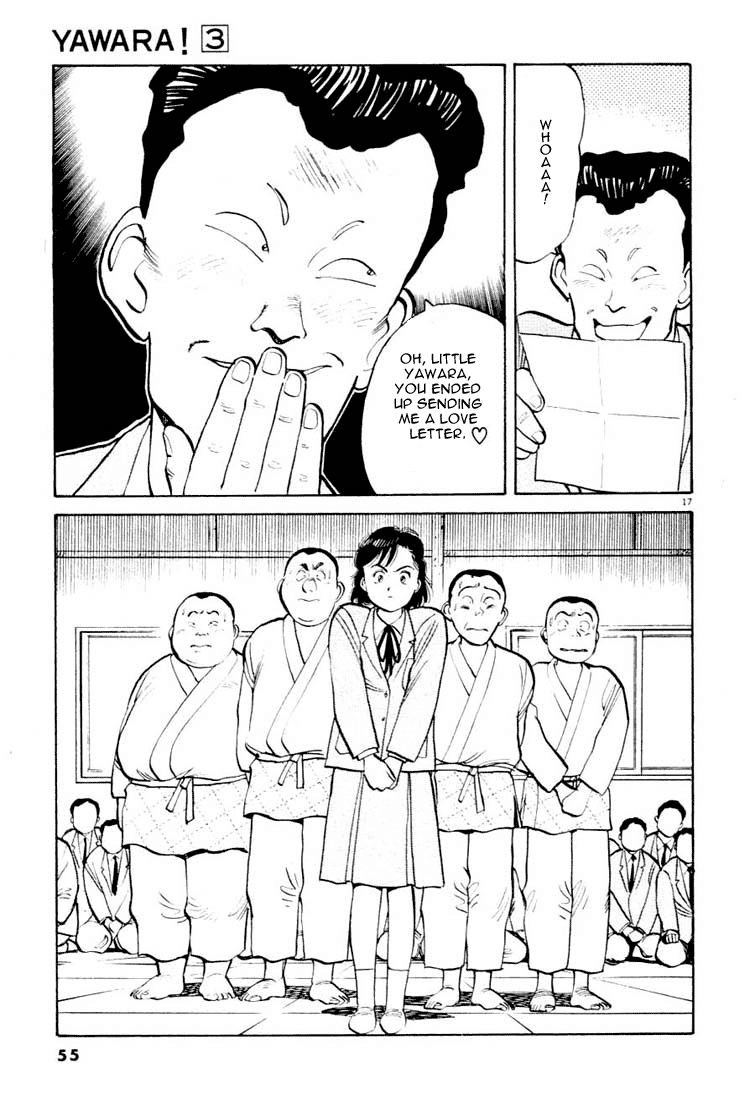 Yawara! Chapter 25.2 page 17 - Chapter 25 v2 : Get Sudou