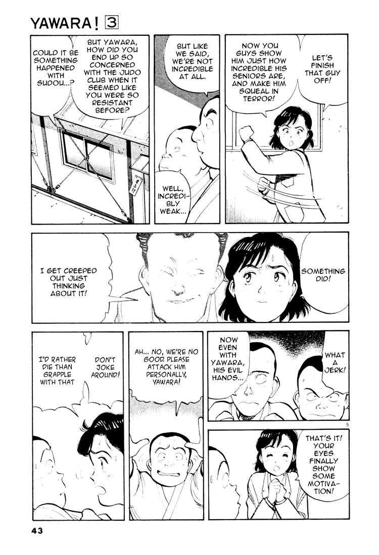Yawara! Chapter 25.2 page 5 - Chapter 25 v2 : Get Sudou