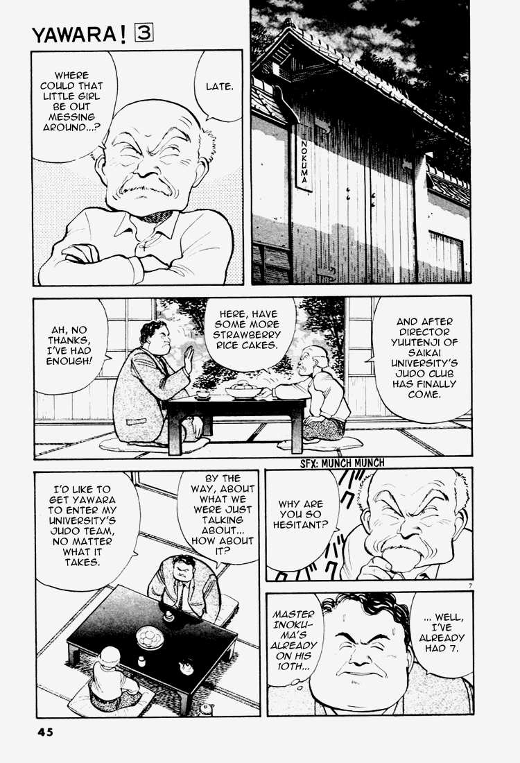 Yawara! Chapter 25.2 page 7 - Chapter 25 v2 : Get Sudou