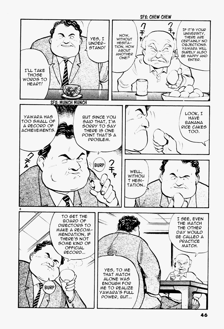 Yawara! Chapter 25.2 page 8 - Chapter 25 v2 : Get Sudou