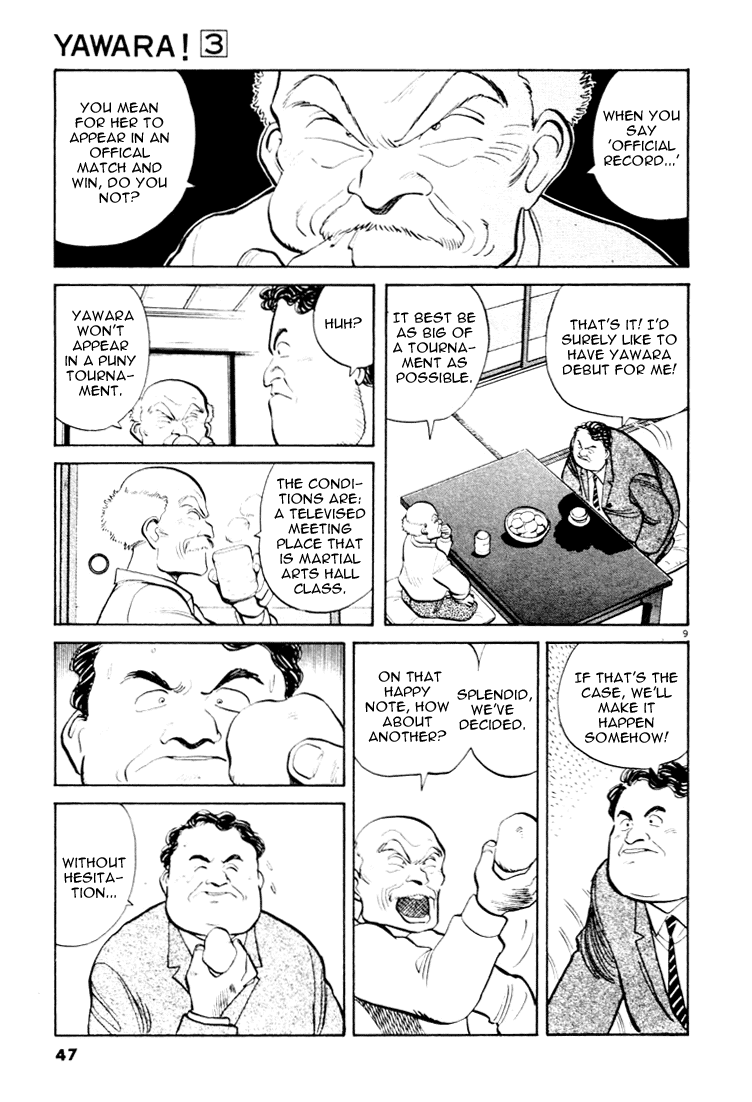 Yawara! Chapter 25.2 page 9 - Chapter 25 v2 : Get Sudou