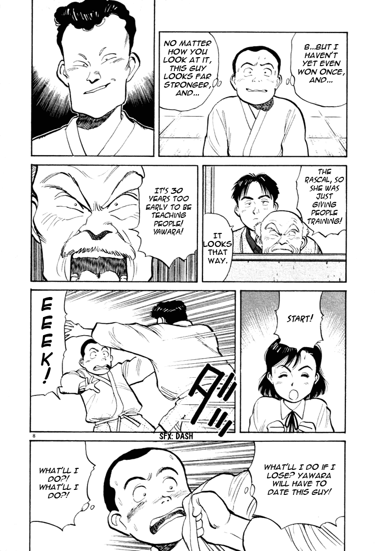 Yawara! Chapter 26.2 page 8 - Chapter 26 v2 : Judo Team Transformation?!