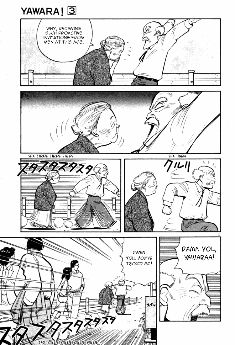Yawara! Chapter 27.2 page 11 - Chapter 27 v2 : Yawaras' Feeling