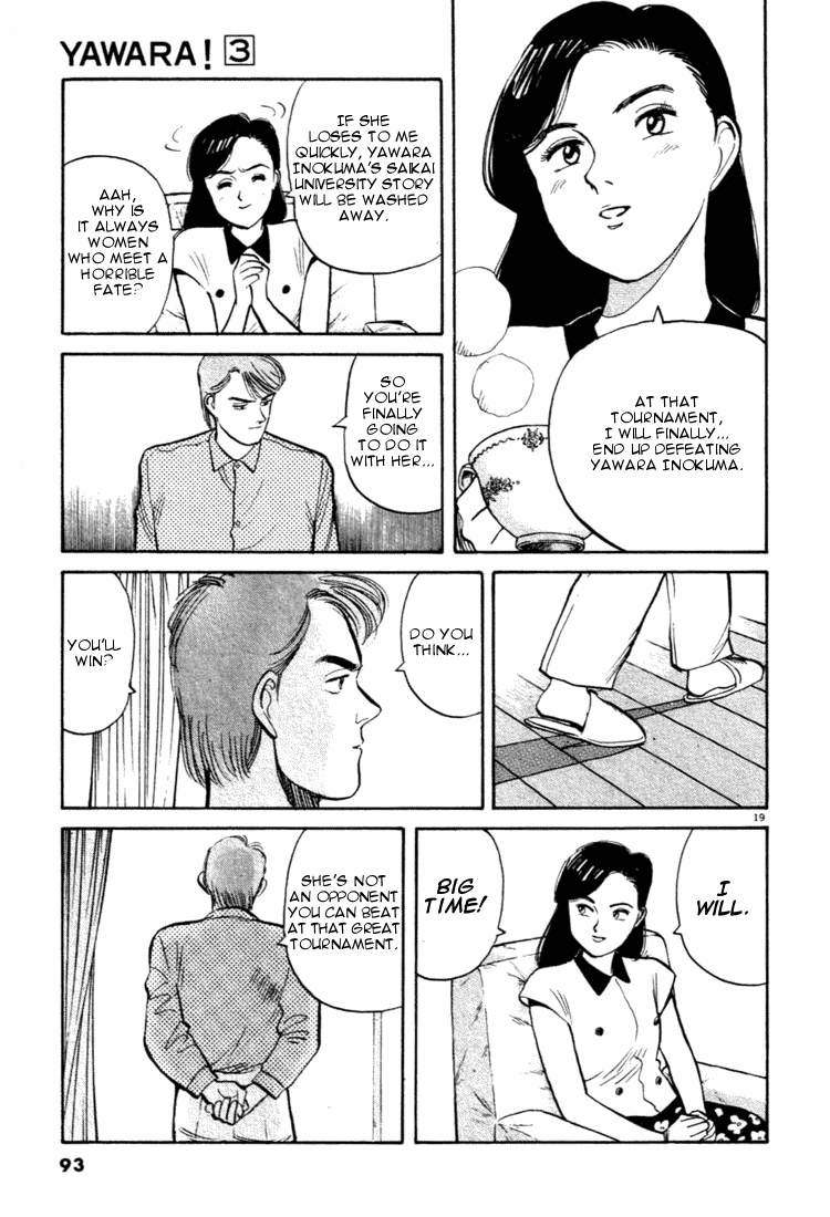 Yawara! Chapter 27.2 page 19 - Chapter 27 v2 : Yawaras' Feeling