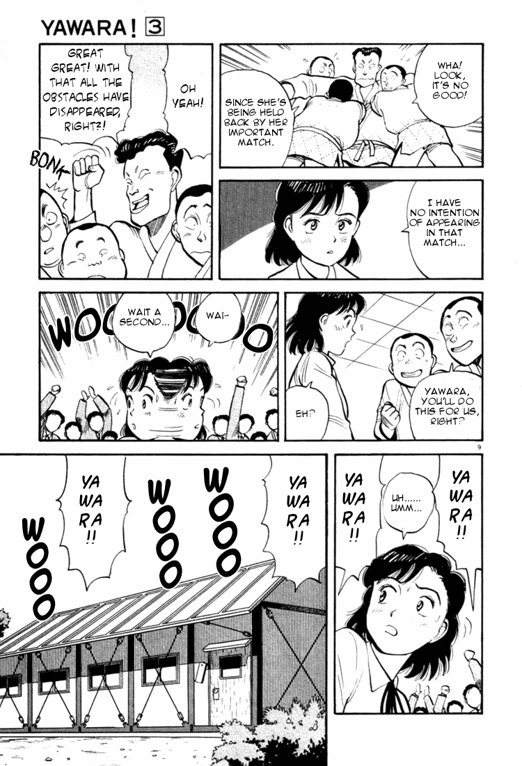 Yawara! Chapter 27.2 page 9 - Chapter 27 v2 : Yawaras' Feeling