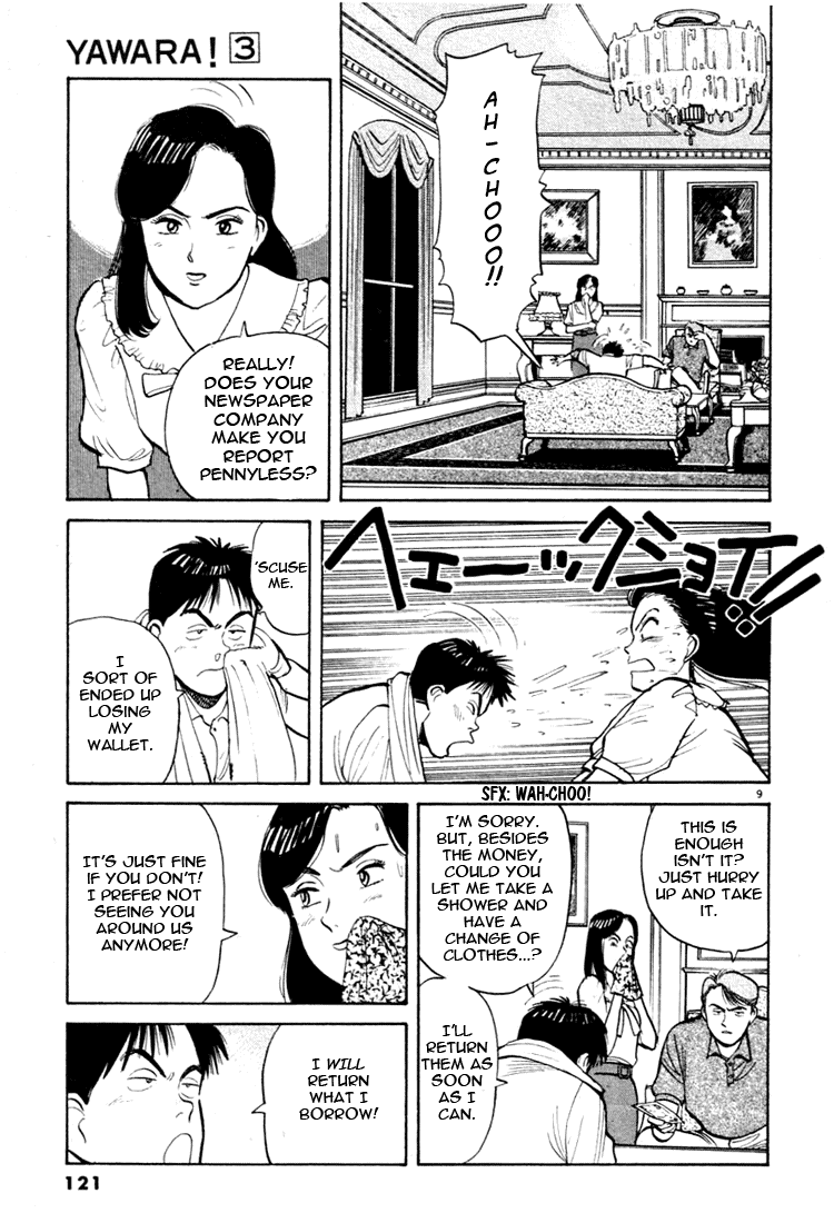 Yawara! Chapter 29.2 page 9 - Chapter 29 v2 : Matsuda Vs. Kazamatsuri