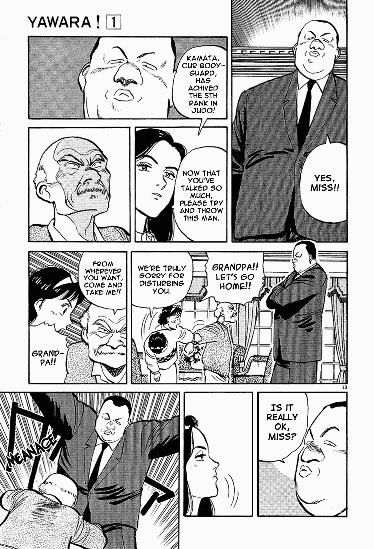 Yawara! Chapter 3.2 page 13 - Chapter 3 v2 : Why There's Only One Rival