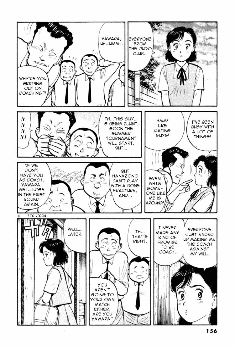Yawara! Chapter 31.2 page 8 - Chapter 31 v2 : I've Gotta Do It?