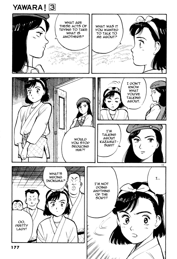 Yawara! Chapter 32.2 page 11 - Chapter 32 v2 : Just This Time