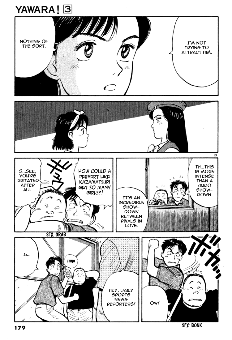 Yawara! Chapter 32.2 page 13 - Chapter 32 v2 : Just This Time