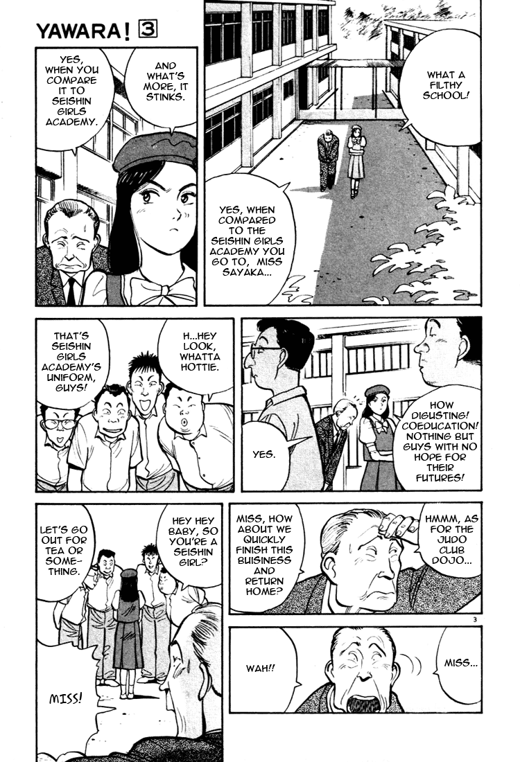 Yawara! Chapter 32.2 page 3 - Chapter 32 v2 : Just This Time