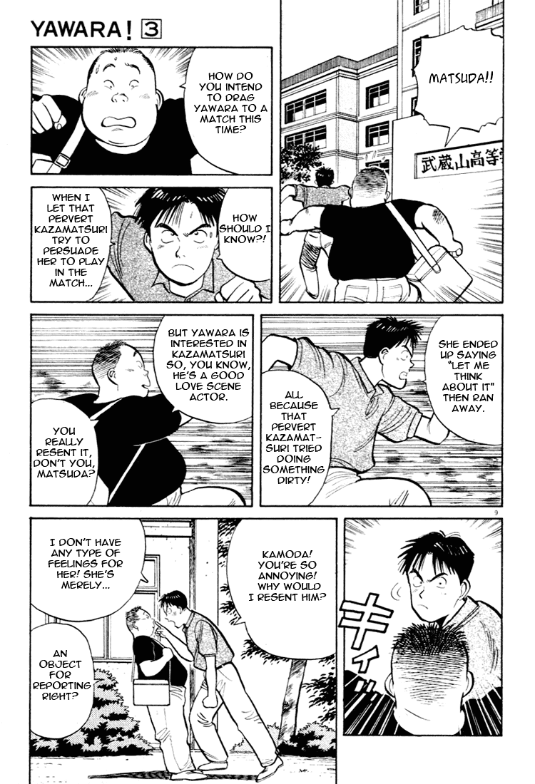 Yawara! Chapter 32.2 page 9 - Chapter 32 v2 : Just This Time