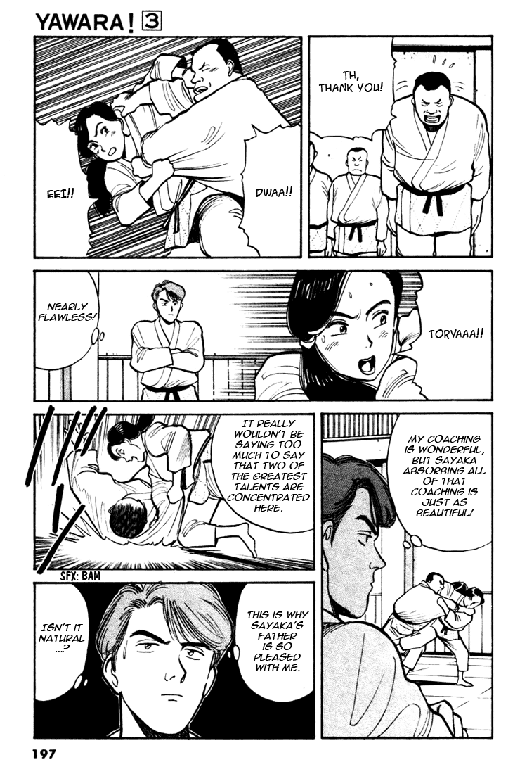 Yawara! Chapter 33.2 page 13 - Chapter 33 v2 : The Night Before The Match