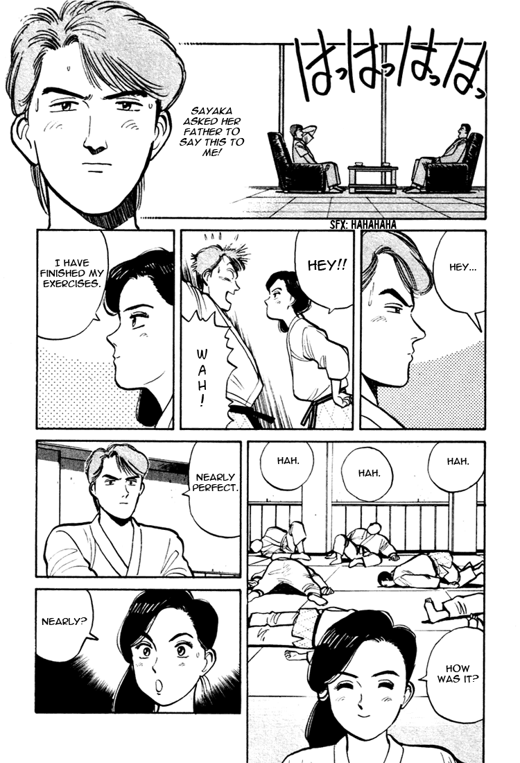 Yawara! Chapter 33.2 page 16 - Chapter 33 v2 : The Night Before The Match