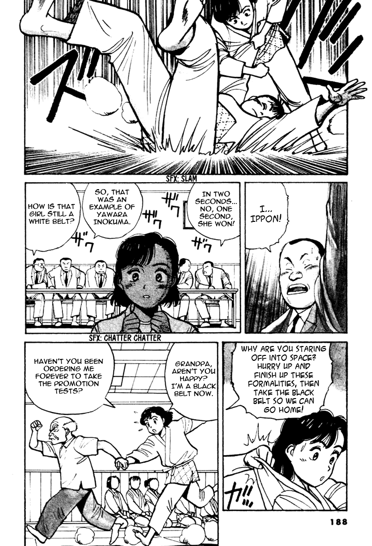 Yawara! Chapter 33.2 page 4 - Chapter 33 v2 : The Night Before The Match