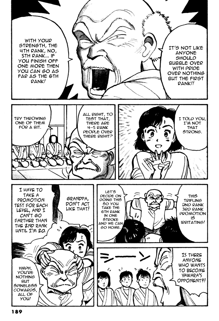 Yawara! Chapter 33.2 page 5 - Chapter 33 v2 : The Night Before The Match
