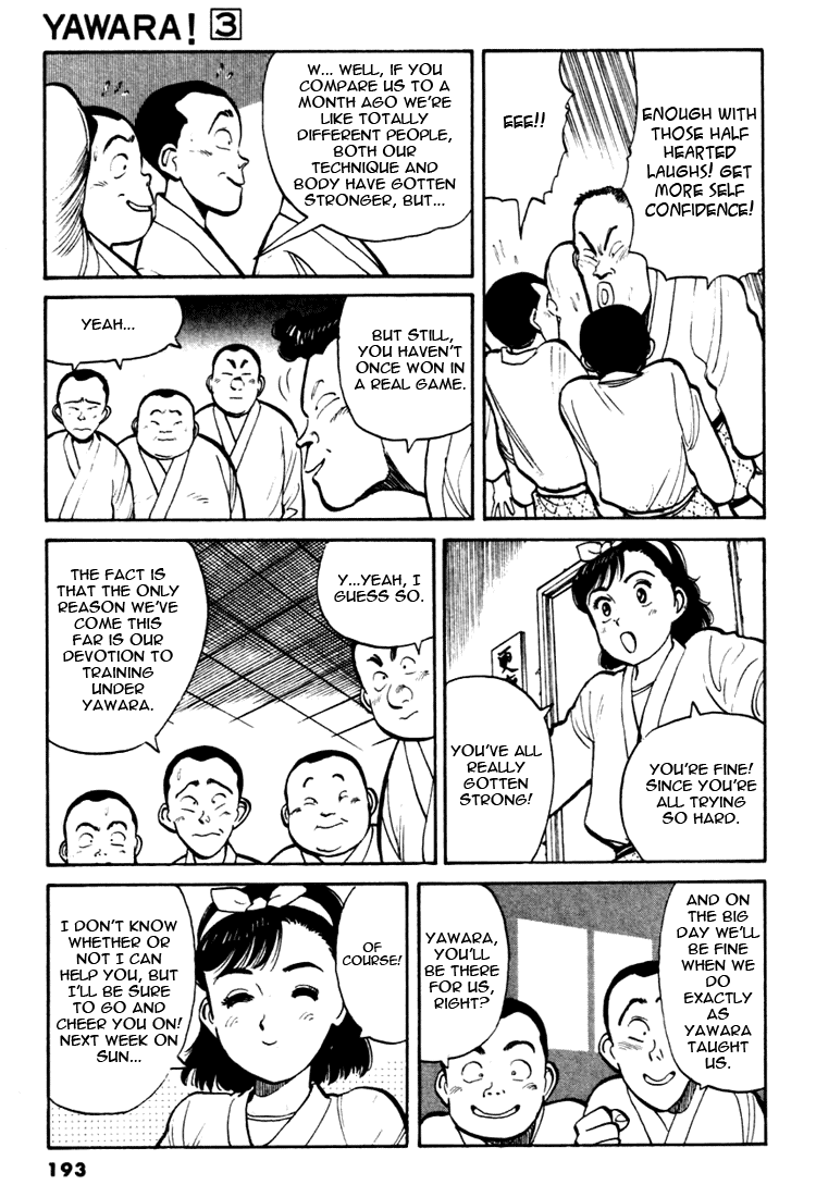 Yawara! Chapter 33.2 page 9 - Chapter 33 v2 : The Night Before The Match