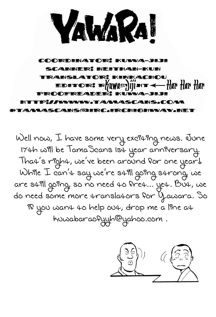 Yawara! Chapter 34.2 page 20 - Chapter 34 v2 : Double Match