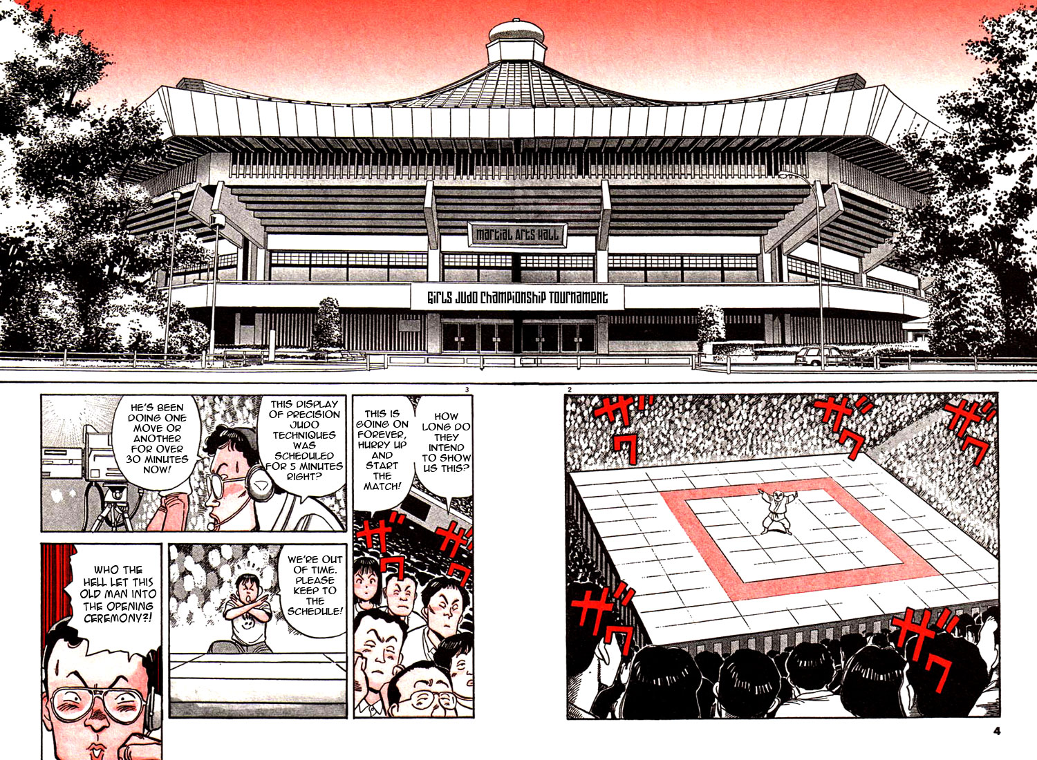 Yawara! Chapter 34.2 page 5 - Chapter 34 v2 : Double Match