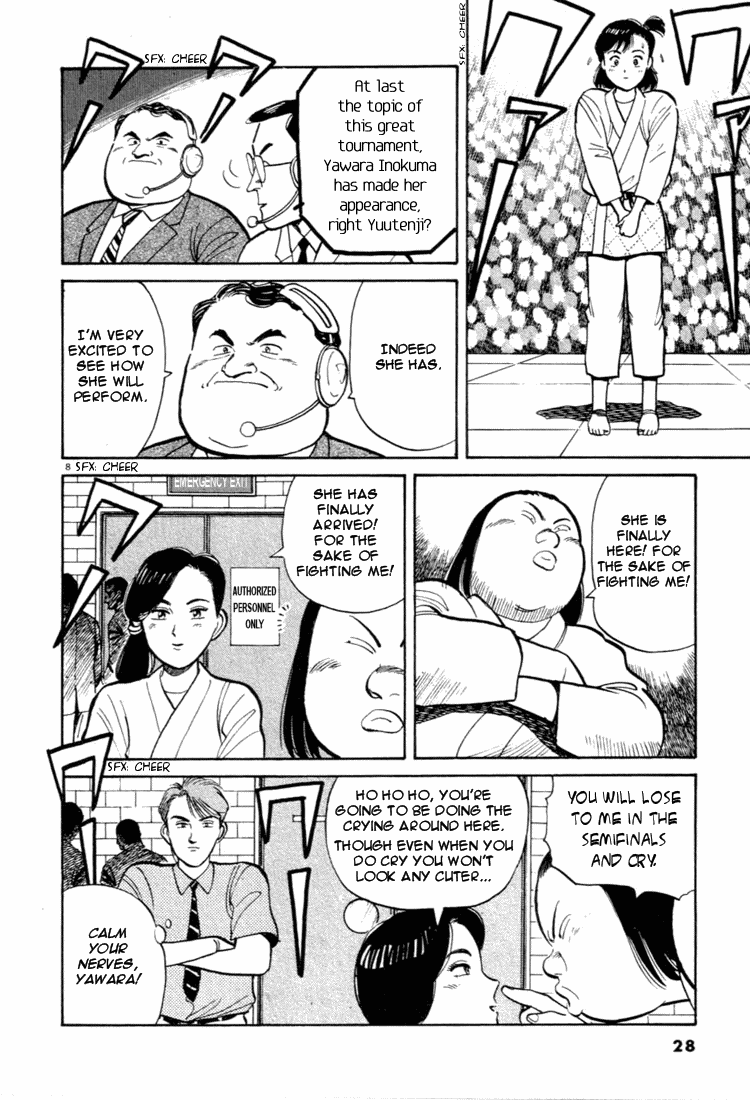 Yawara! Chapter 35.2 page 8 - Chapter 35 v2 : Official Match Debut!