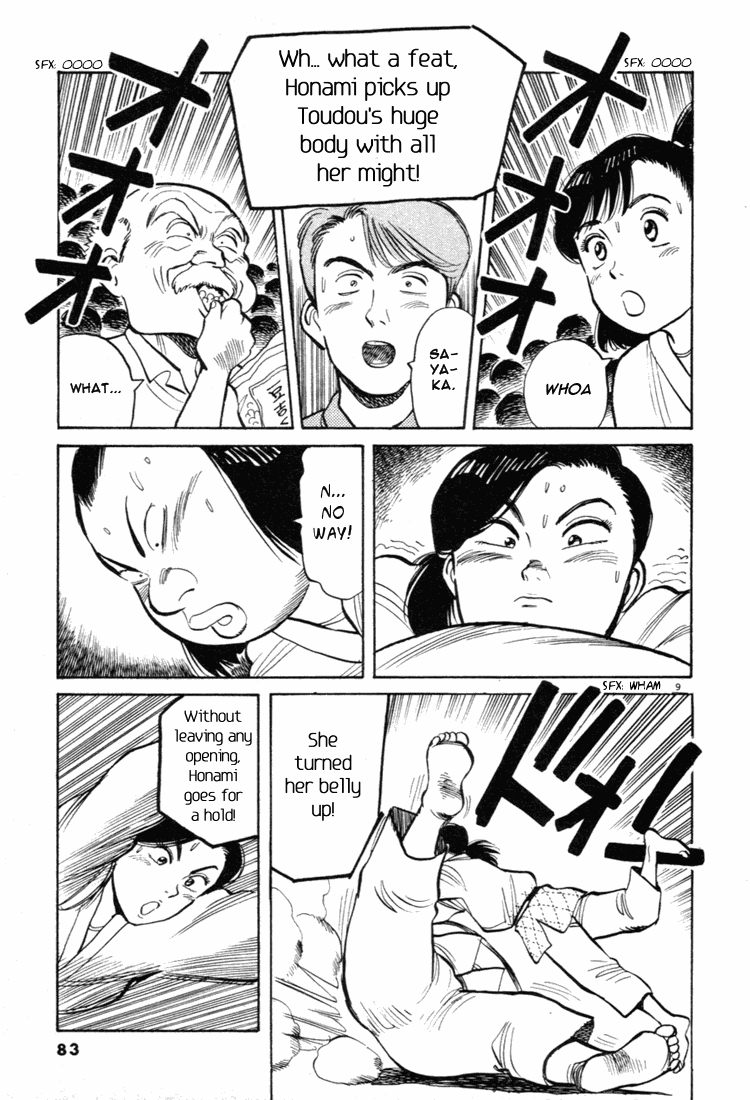 Yawara! Chapter 38.2 page 9 - Chapter 38 v2 : Don't Annoy Me!