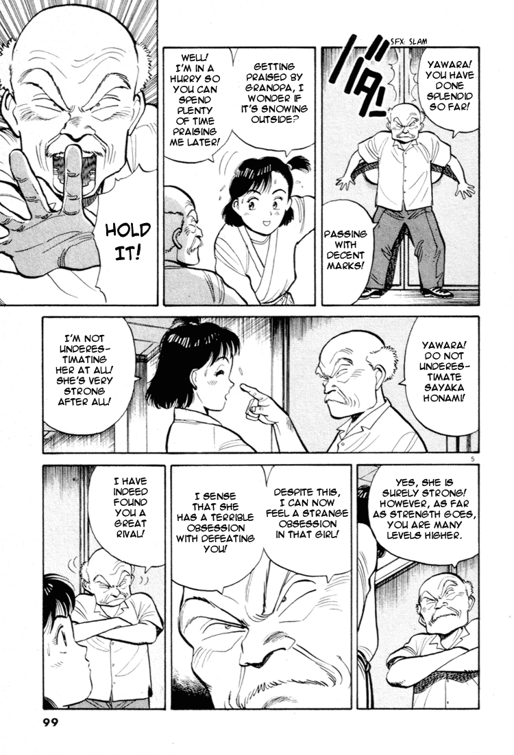 Yawara! Chapter 39.2 page 5 - Chapter 39 v2 : Rivals of Love