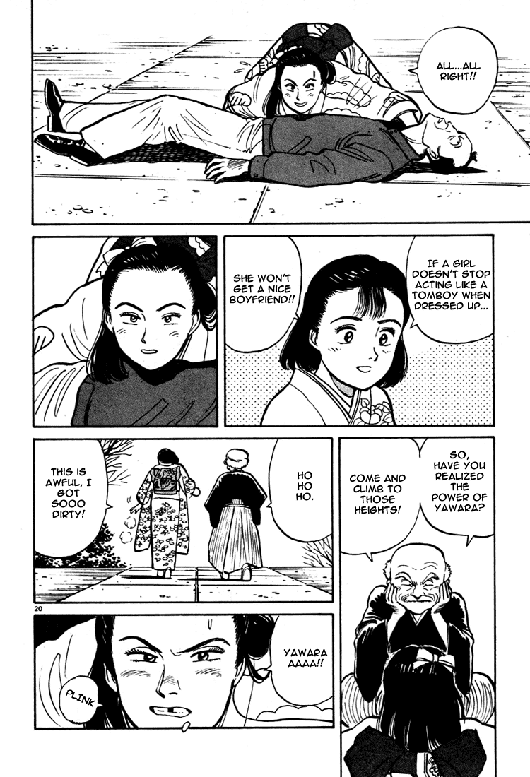 Yawara! Chapter 4.2 page 19 - Chapter 4 v2 : Panchira-Ba Throw Under The Clear Sky