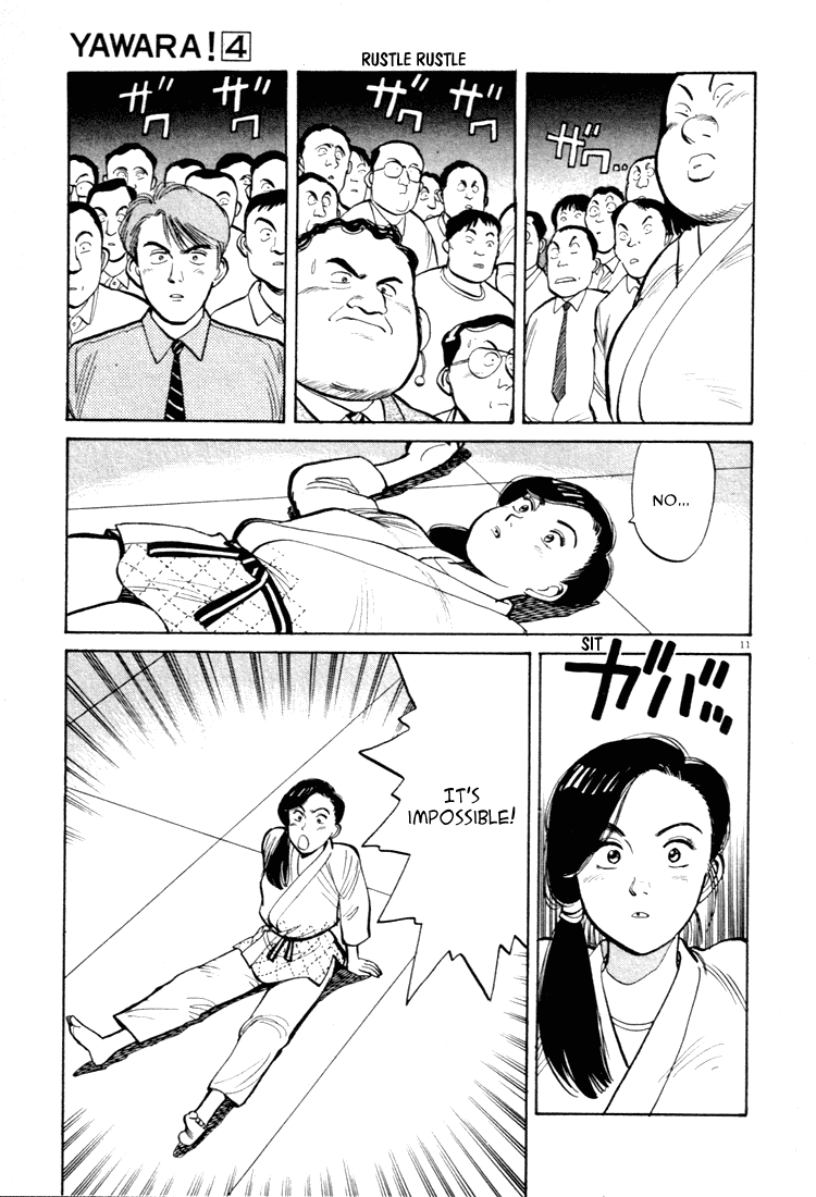 Yawara! Chapter 40.2 page 10 - Chapter 40 v2 : Decided in an Instant