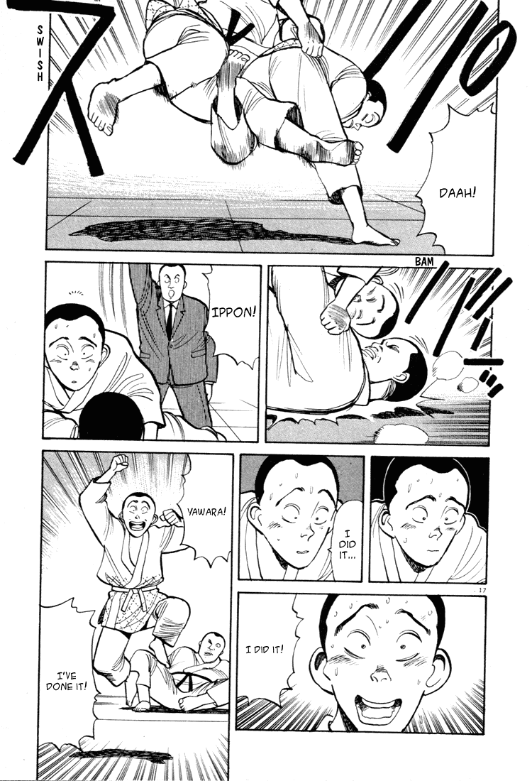 Yawara! Chapter 40.2 page 16 - Chapter 40 v2 : Decided in an Instant