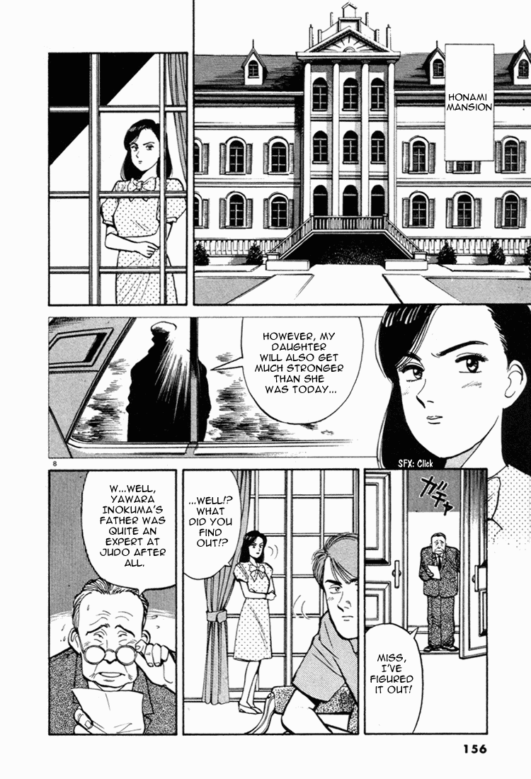Yawara! Chapter 42.2 page 8 - Chapter 42 v2 : Tears of Victory