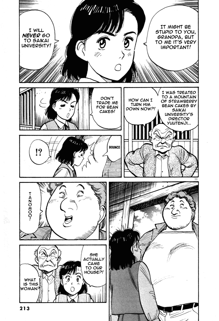Yawara! Chapter 45.2 page 11 - Chapter 45 v2 : Big Freeloader