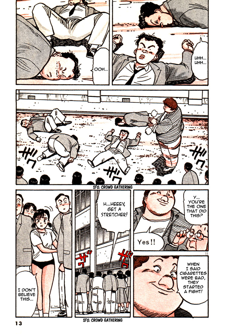 Yawara! Chapter 46.2 page 14 - Chapter 46 v2 : I'm Gonna Fail