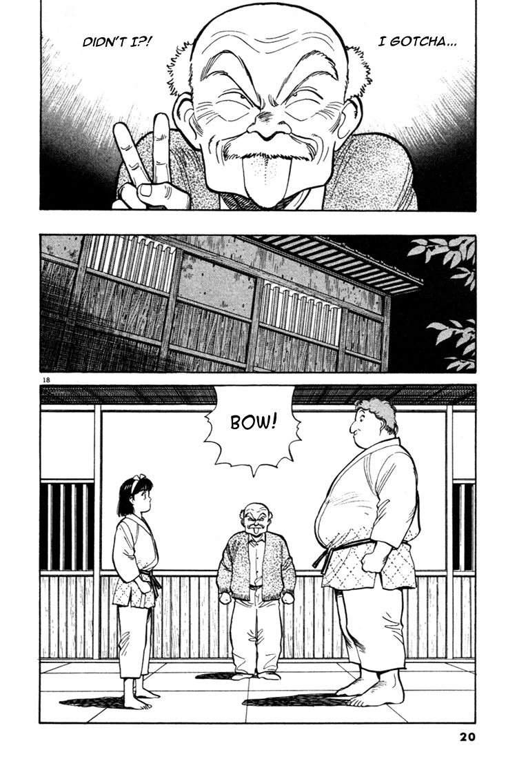Yawara! Chapter 46.2 page 21 - Chapter 46 v2 : I'm Gonna Fail