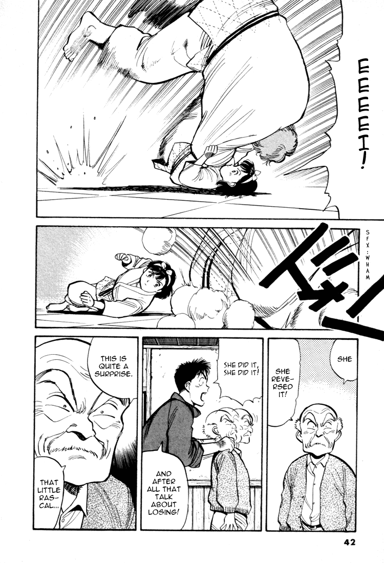 Yawara! Chapter 48.2 page 5 - Chapter 48 v2 : The Scoop That Got Away
