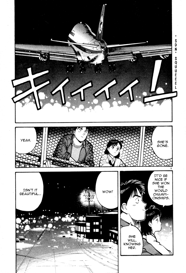 Yawara! Chapter 49.2 page 9 - Chapter 49 v2 : Goodbye, Jodie!