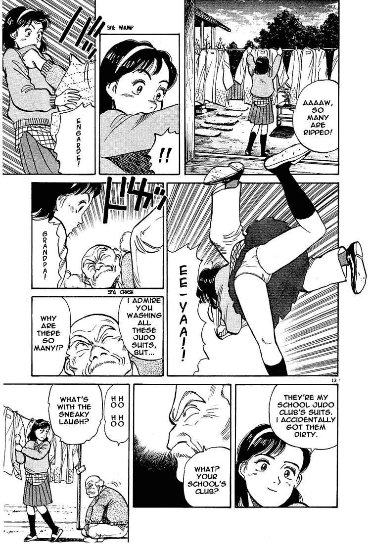 Yawara! Chapter 5.2 page 13 - Chapter 5 v2 : Grandpa's Trap