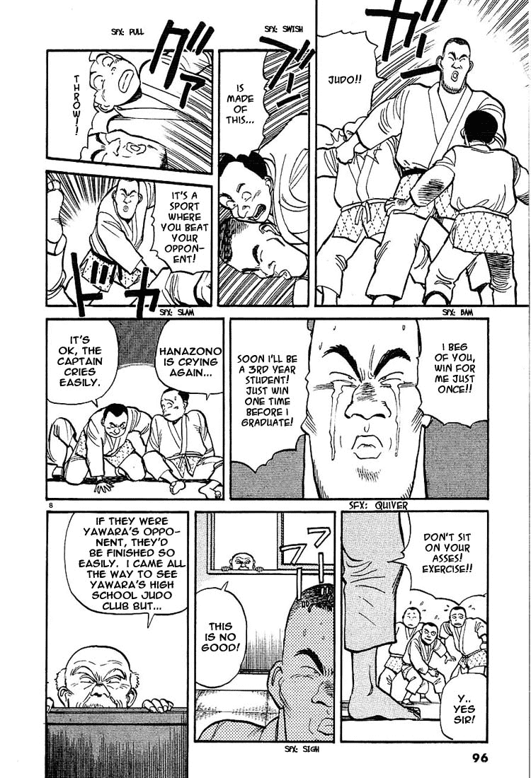 Yawara! Chapter 5.2 page 8 - Chapter 5 v2 : Grandpa's Trap