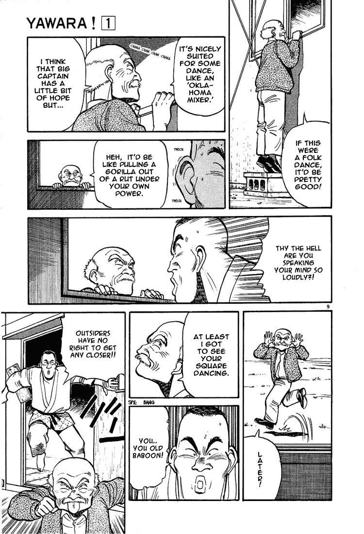 Yawara! Chapter 5.2 page 9 - Chapter 5 v2 : Grandpa's Trap