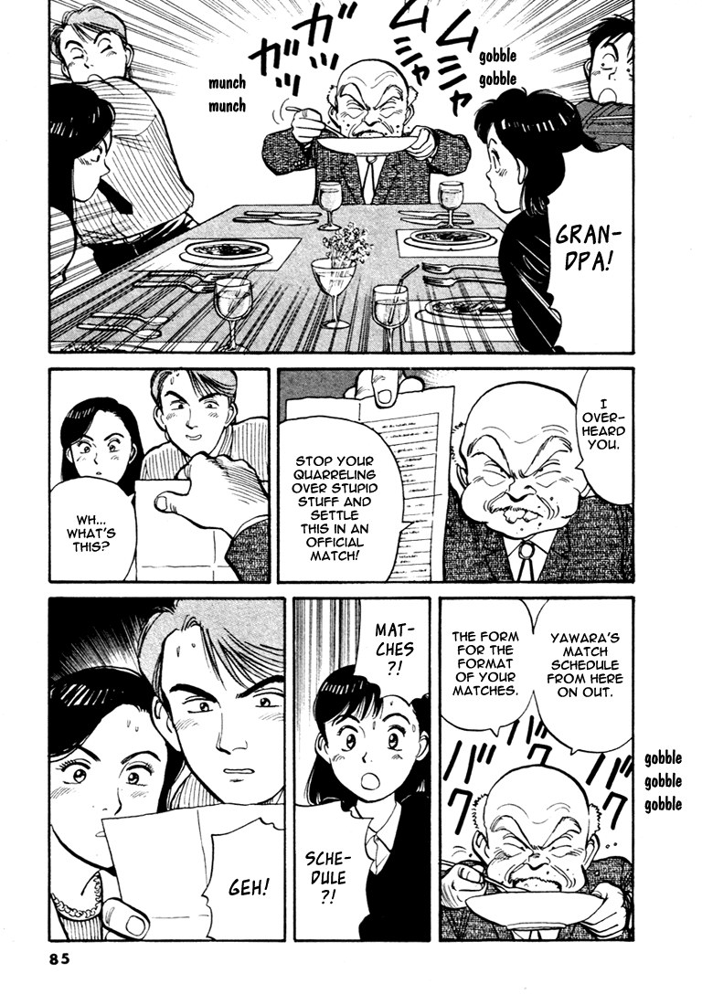 Yawara! Chapter 50.2 page 13 - Chapter 50 v2 : Busy Schedule
