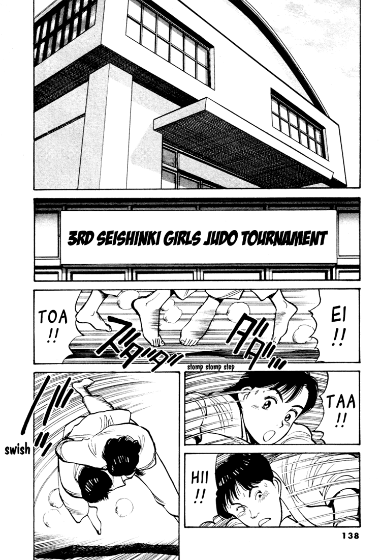 Yawara! Chapter 53.2 page 14 - Chapter 53 v2 : Miss Sayaka's Counterattack!