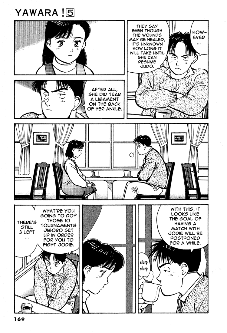 Yawara! Chapter 55.2 page 9 - Chapter 55 v2 : Upset!