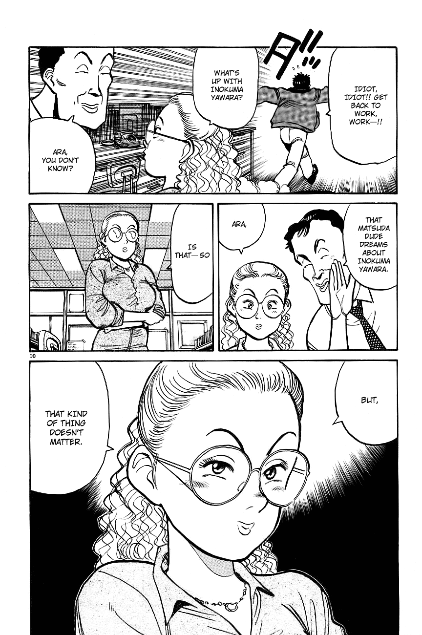 Yawara! Chapter 61.2 page 10 - Chapter 61 v2 : Despite Being in Love with Kazamatsuri-san
