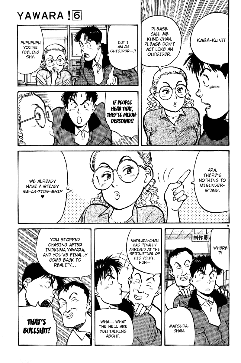 Yawara! Chapter 61.2 page 9 - Chapter 61 v2 : Despite Being in Love with Kazamatsuri-san