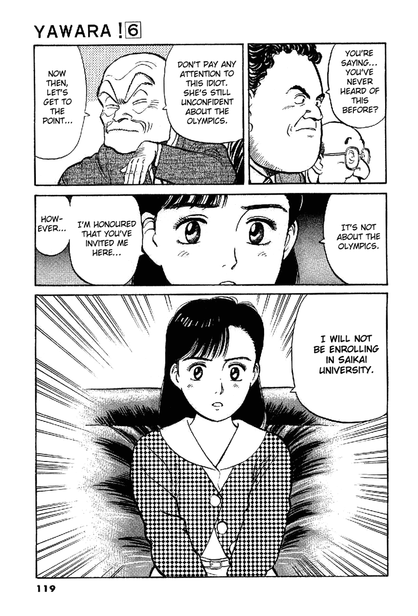 Yawara! Chapter 64.2 page 8 - Chapter 64 v2 : Wavering Emotions