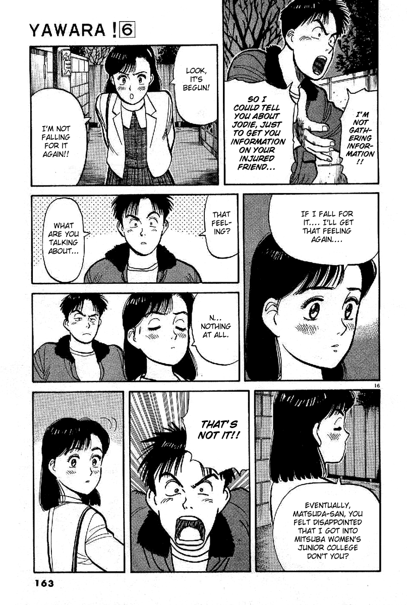 Yawara! Chapter 66.2 page 16 - Chapter 66 v2 : Borrowing the Power of Alcohol...