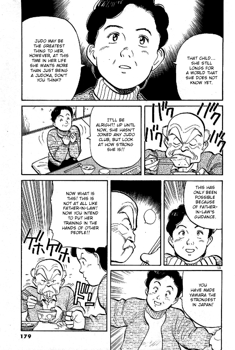 Yawara! Chapter 67.2 page 13 - Chapter 67 v2 : Grandpa's Counter-Attack