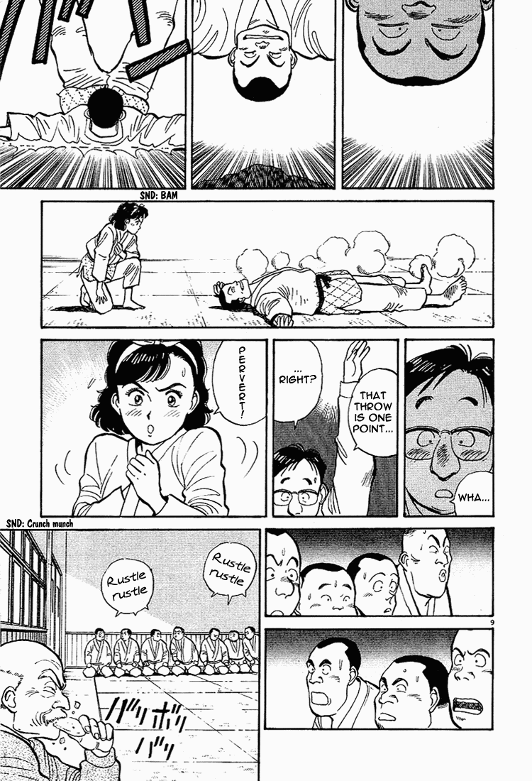 Yawara! Chapter 7.2 page 9 - Chapter 7 v2 : How is Ba-Gen-Se-Ru!