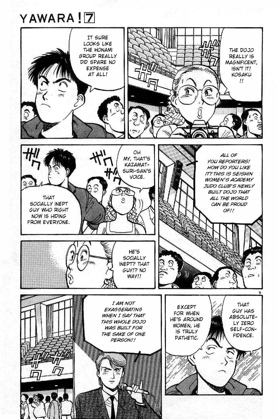Yawara! Chapter 71 page 9 - Chapter 71 : Super Shot!?