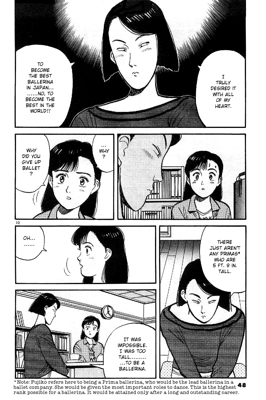 Yawara! Chapter 72.2 page 10 - Chapter 72 v2 : Fujiko-san's Secret