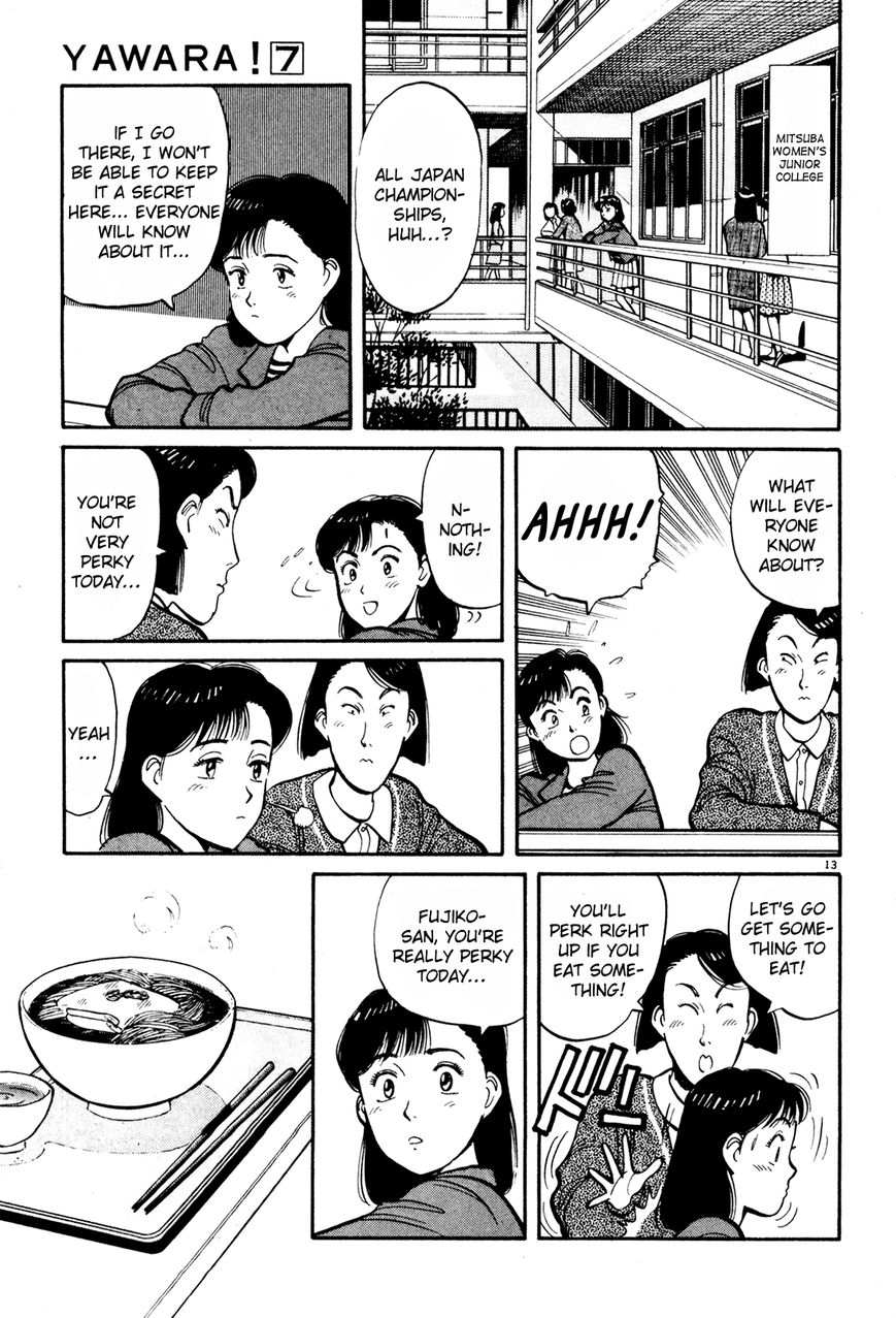 Yawara! Chapter 74 page 13 - Chapter 74 : Sayaka's Potential
